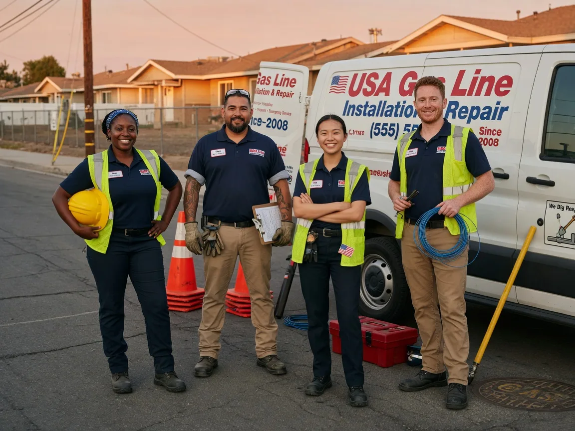 Gas Line Installation company in Mansura, LA